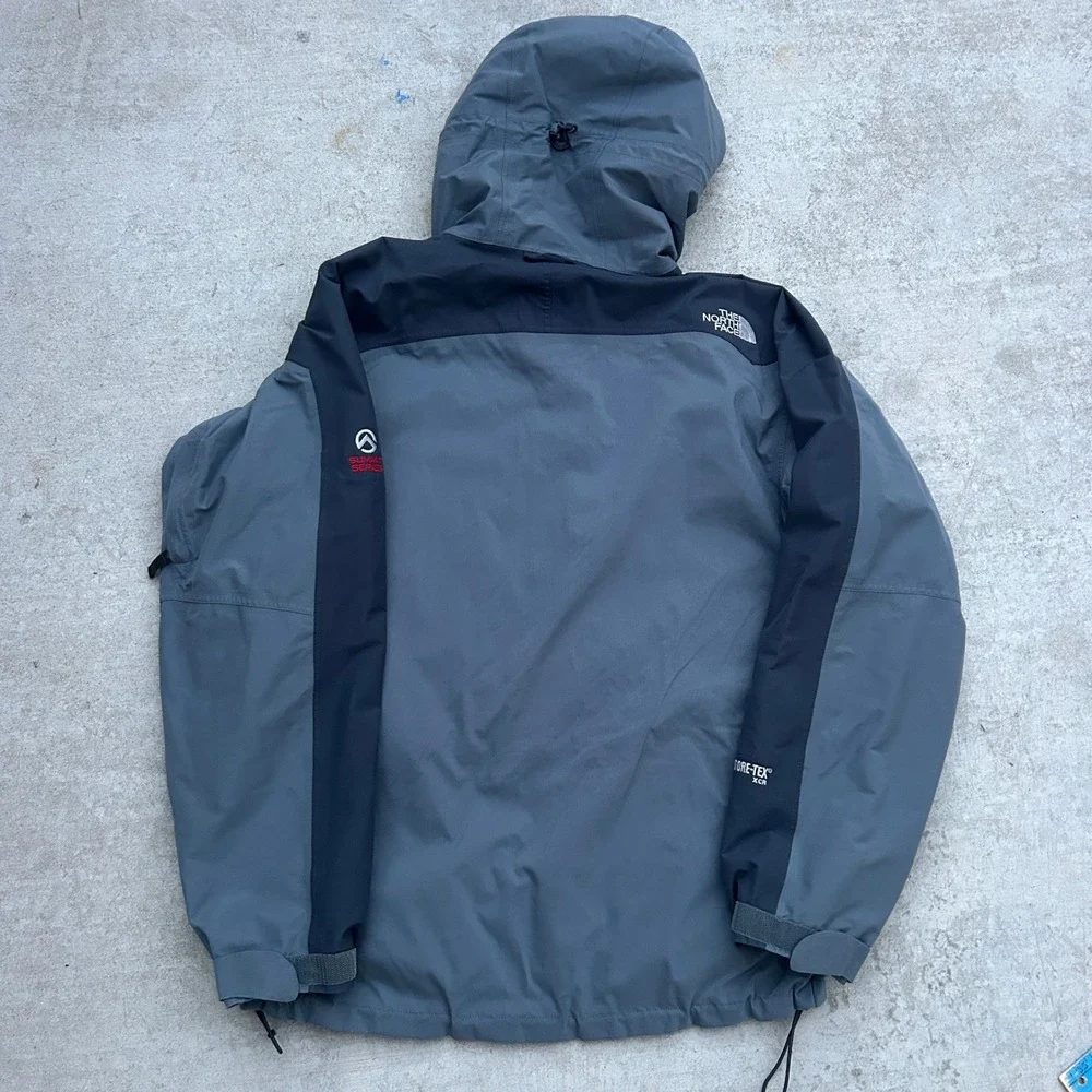 The North Face Summit Series Jacket XL Grey Black Gore-Tex XCR Vintage Gorpcore